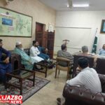 Sukkur, candidates who passed the NTS test for recruitment in the Sindh Police staged a protest.