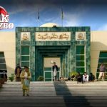 Sindh CM House illuminated with Pakistan, Saudi Arabia, Turkey flags