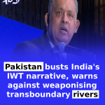 Unilateral interference’ with IWT has ‘profound’ implications, warns DPM Dar